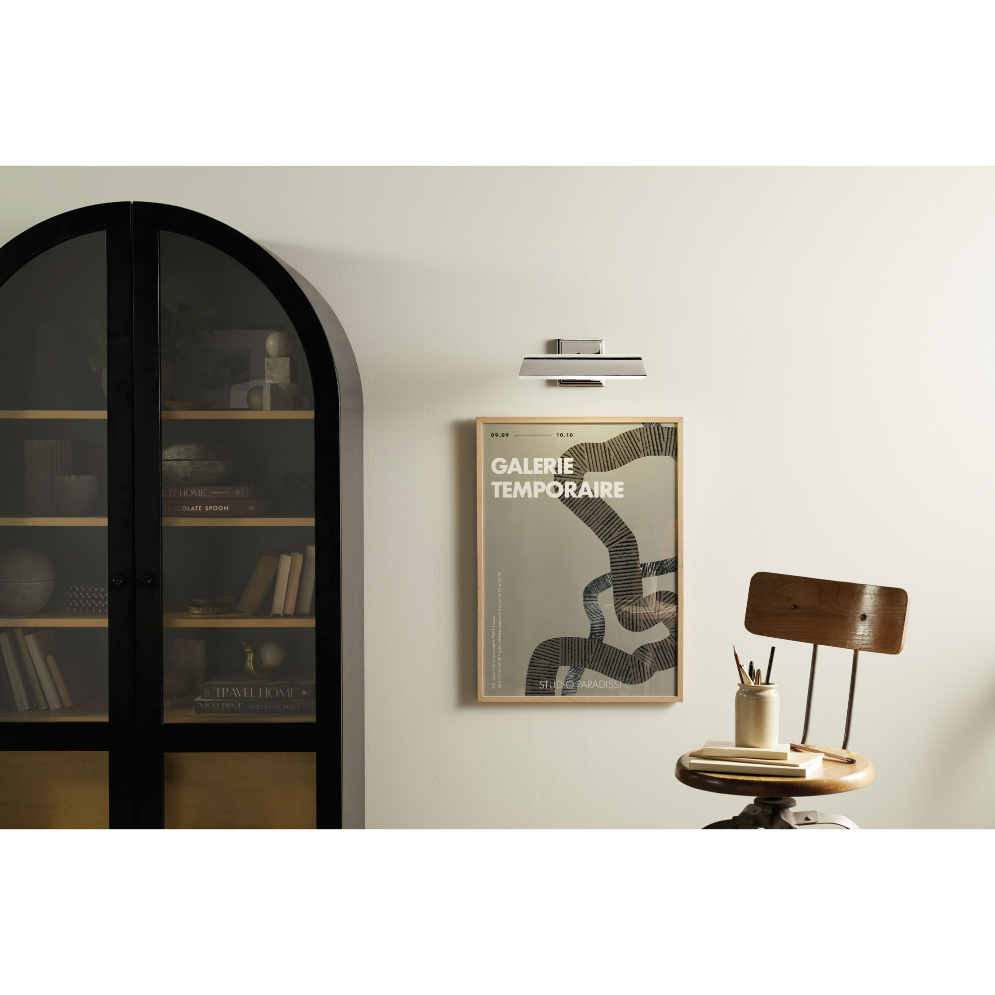 Carston 13 watt 12.25 inch Polished Nickel Picture Light Wall Light